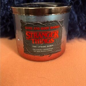 Bath & Body Works Stranger Things Candle - Red and Black